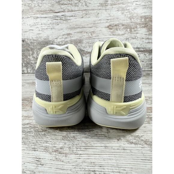 Women's Kuru Flex Via Gray/Yellow Walking Shoes Sz 9 Wide EUC! Athletic Gym - Picture 5 of 9